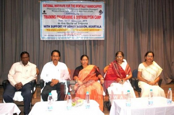 NIMH distributed aids to the differently-abled Children NIMH distributed aids to the differently-abled Children